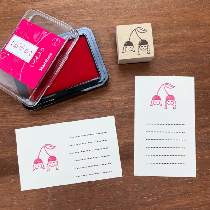 Stamp Marche May Marl-chan - Cherry Seasonal Illustration Stamp