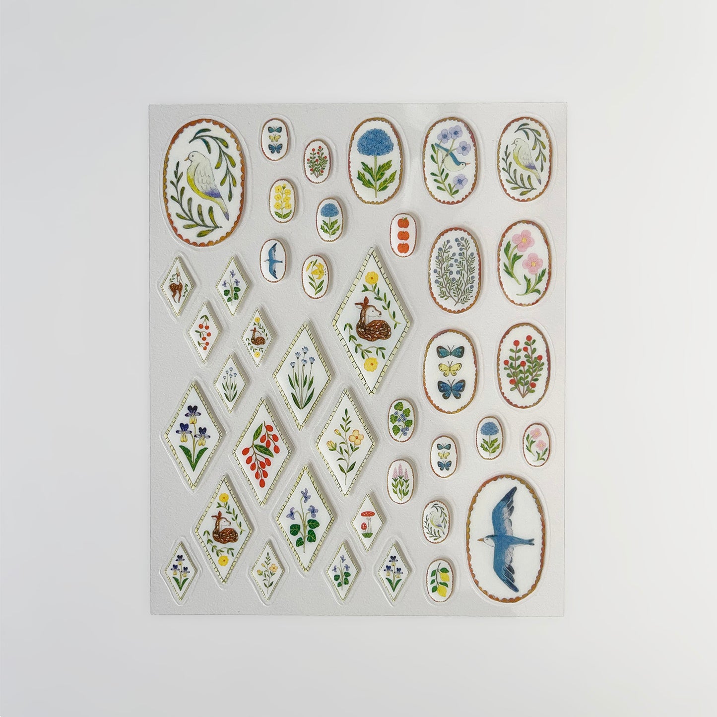 Midori Asano Sticker Birds Song x Deer Dream