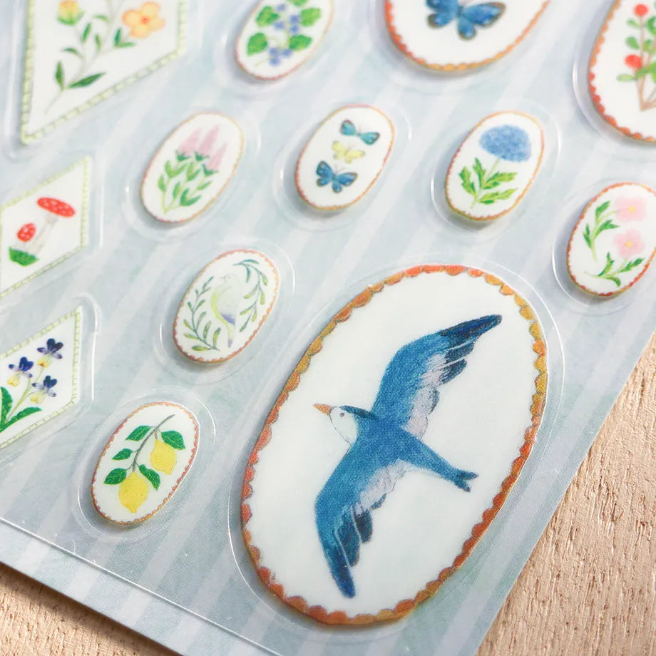 Midori Asano Sticker Birds Song x Deer Dream
