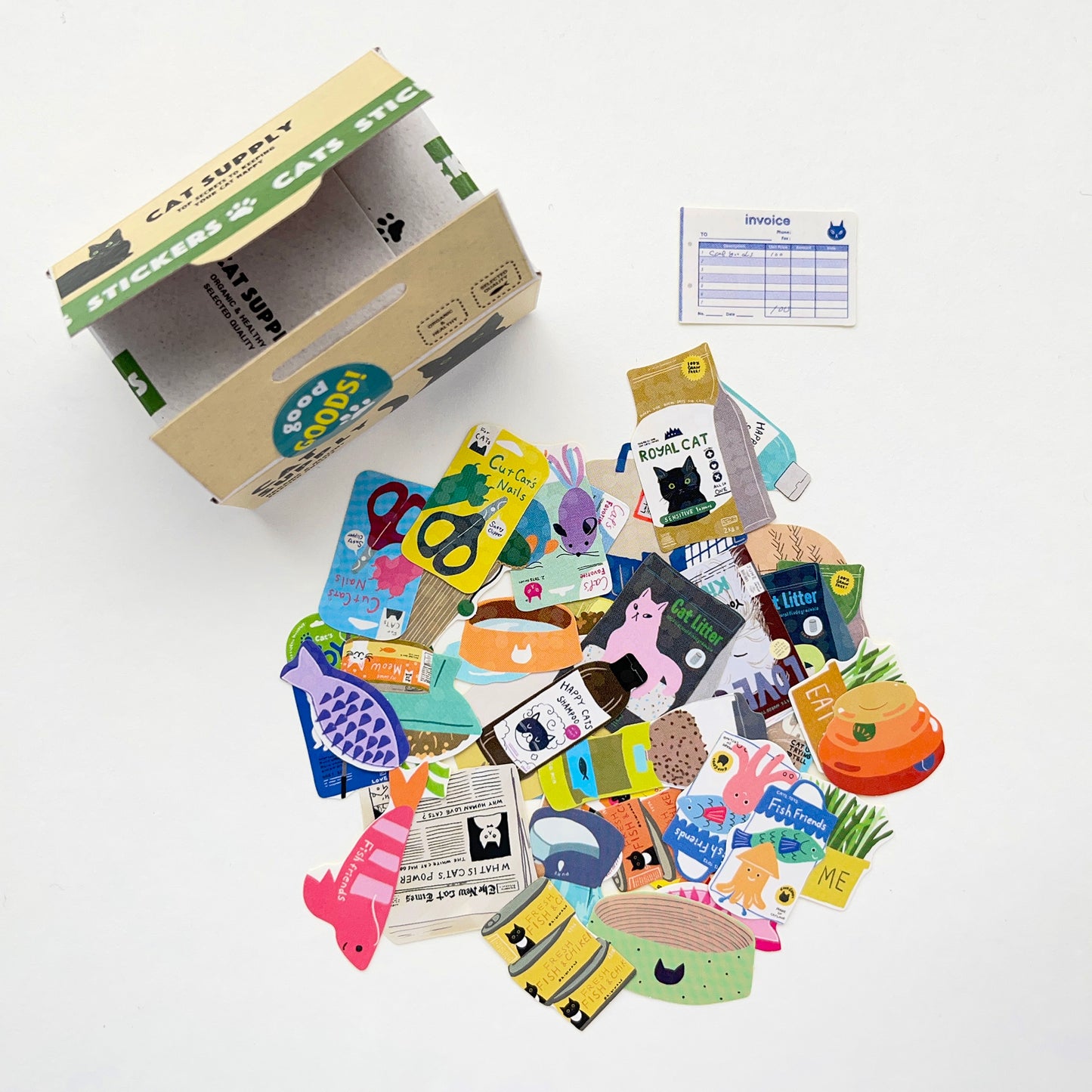 Haco Seal - Boxed Flake Sticker - CAT SUPPLY