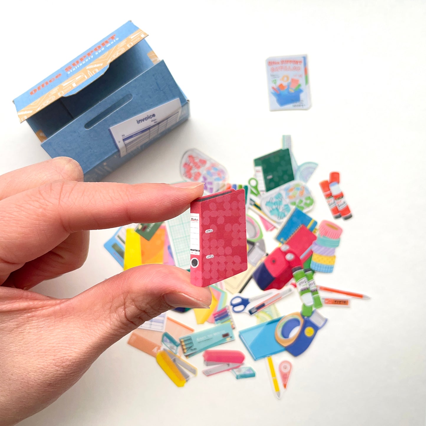 Haco Seal - Boxed Flake Sticker - OFFICE STATIONERY