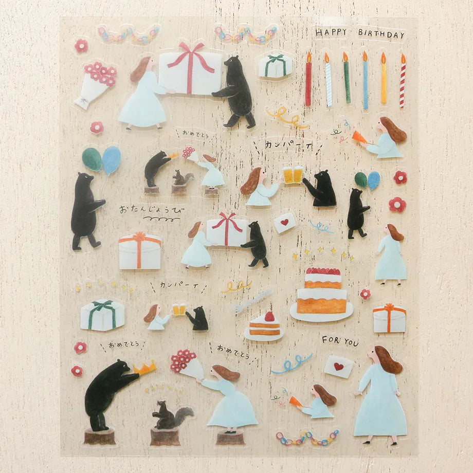 necktie Sticker Birthday
