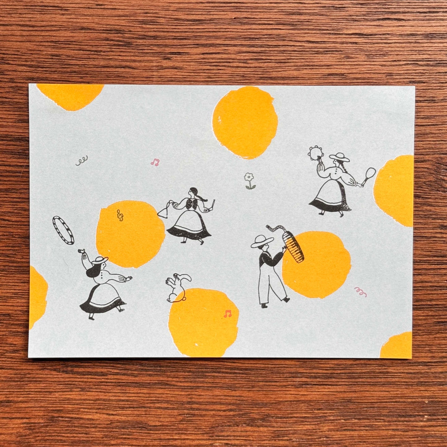 necktie x mizushima JIZAI Clear Stamp POCKET Let's Dance