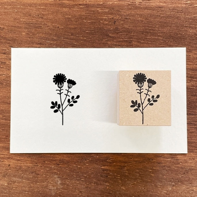 Stamp Marche Flower Stamp Marigold