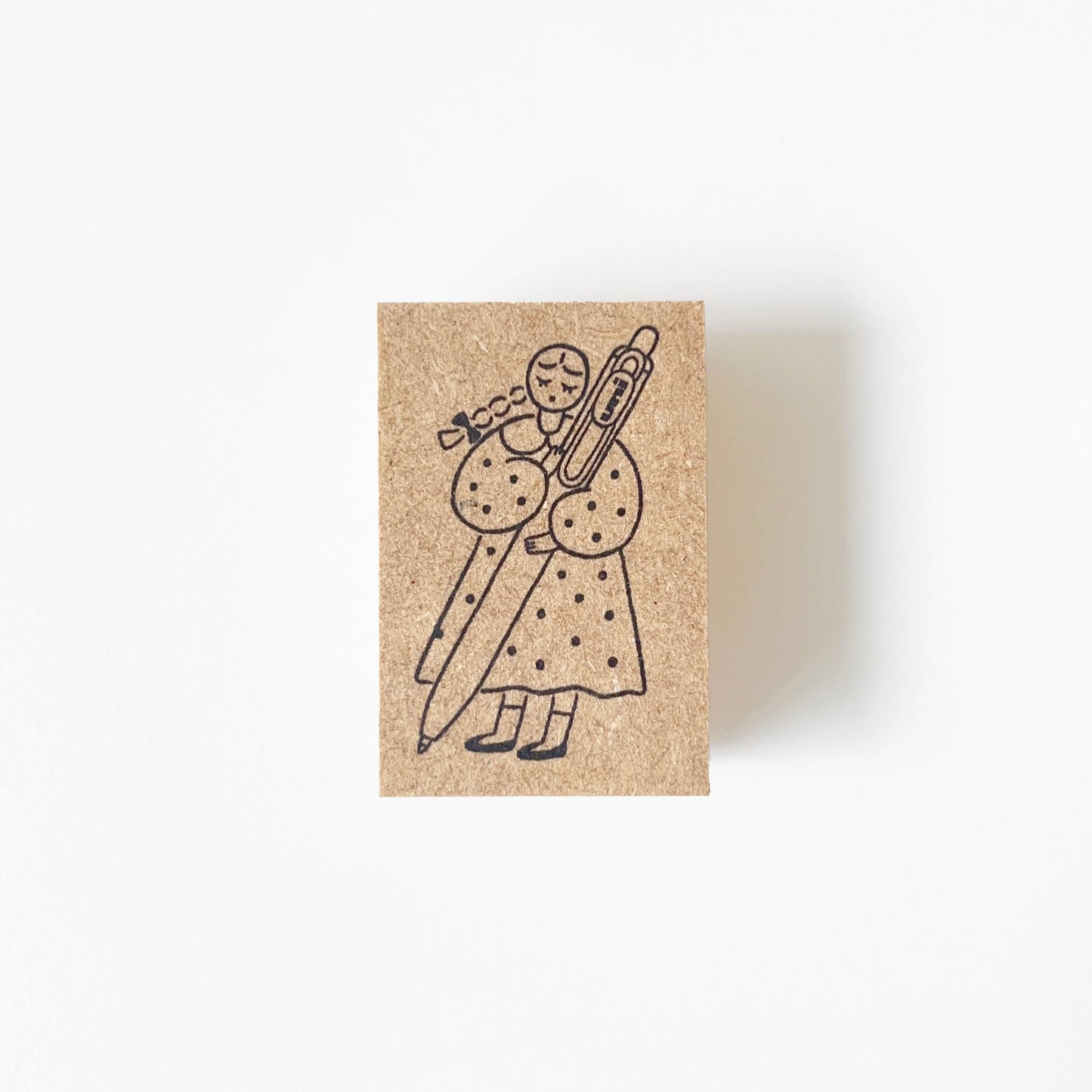 Stamp Marche Uni-Ball One Marl-chan Illustration Stamp