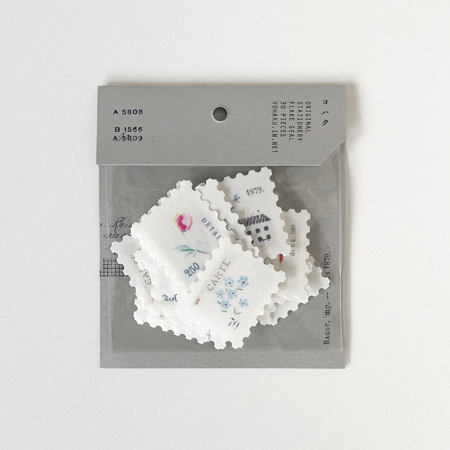 YOHAKU Flake Sticker Tegami (Letter)
