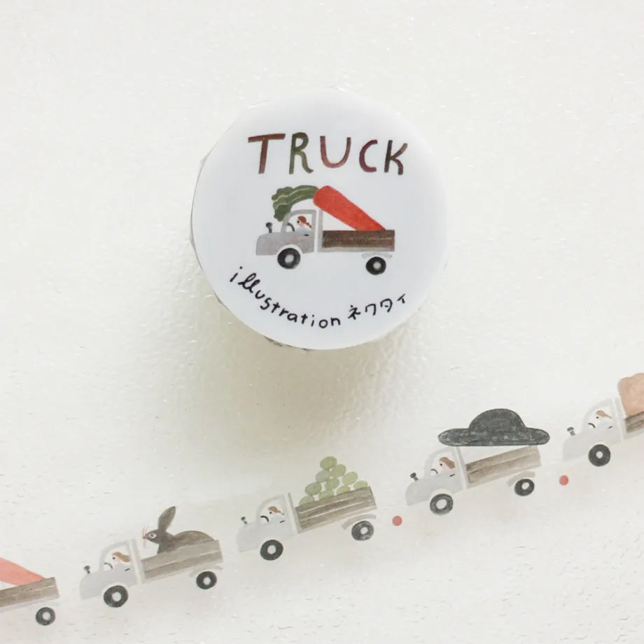 necktie Clear Masking Tape Truck