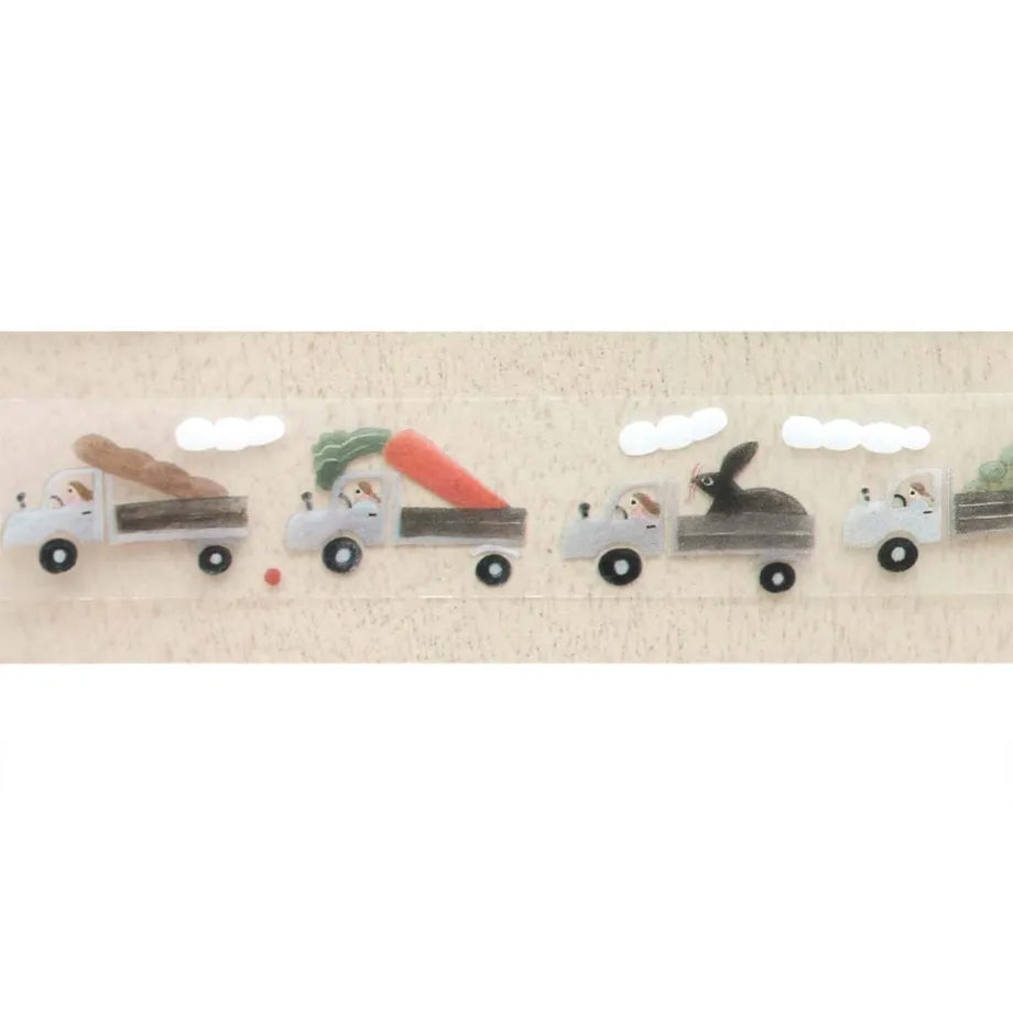 necktie Clear Masking Tape Truck