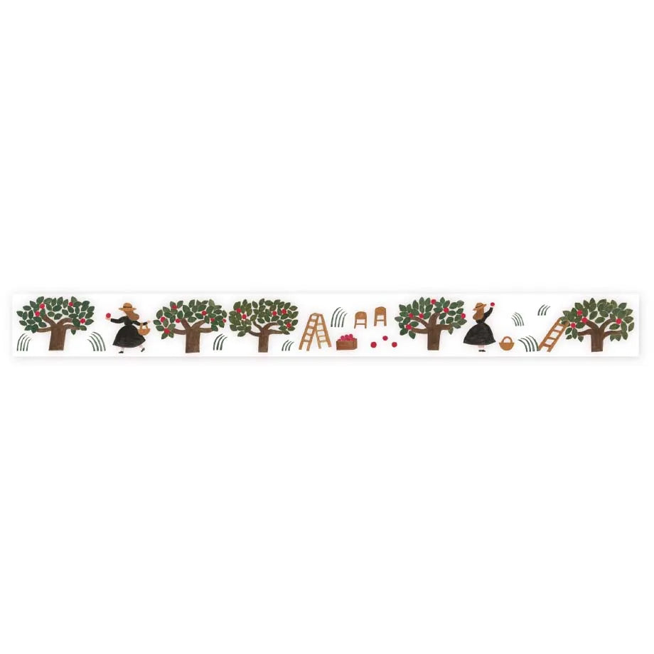 necktie Clear Masking Tape Apple Orchard