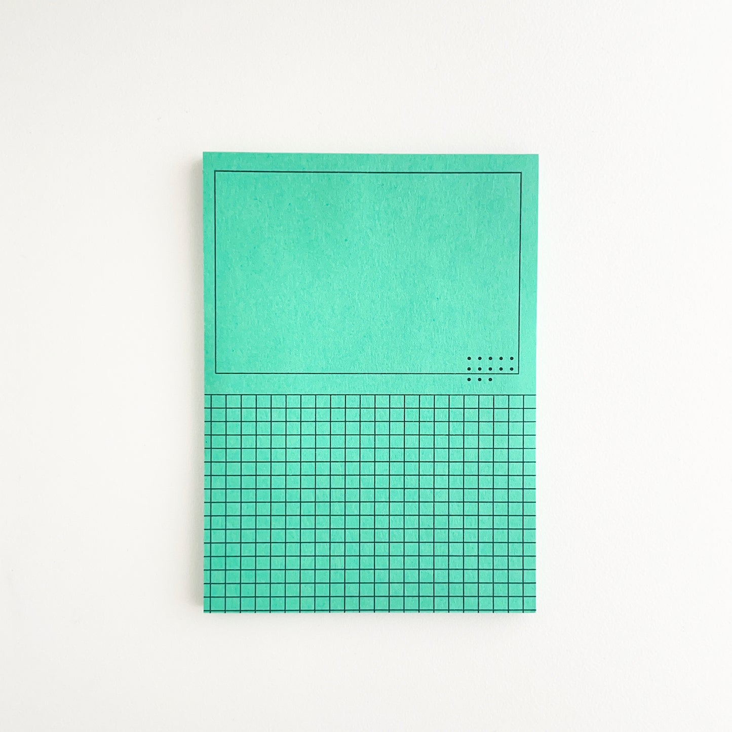 shharii Dot Memo Pad 01 Green