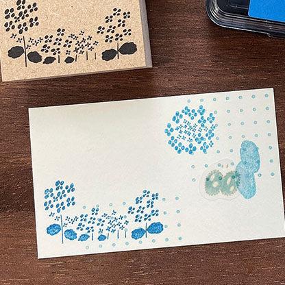 Stamp Marche Flower Stamp Hydrangea M