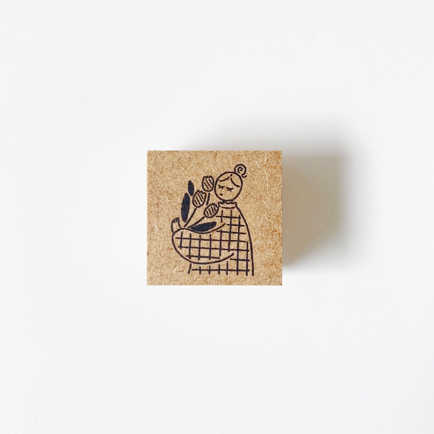 Stamp Marche March Marl-chan - Tulip Seasonal Illustration Stamp