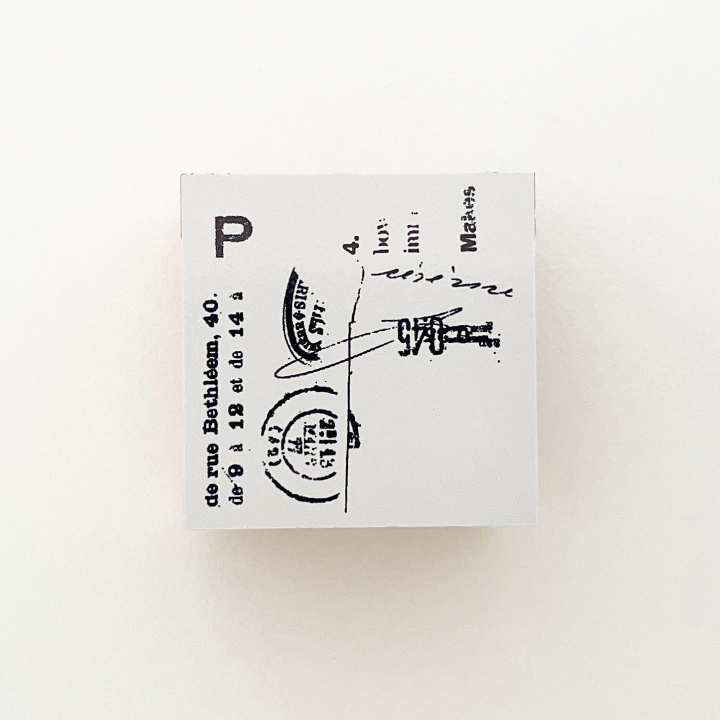 YOHAKU Stamp Letter